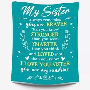 My sister blanket